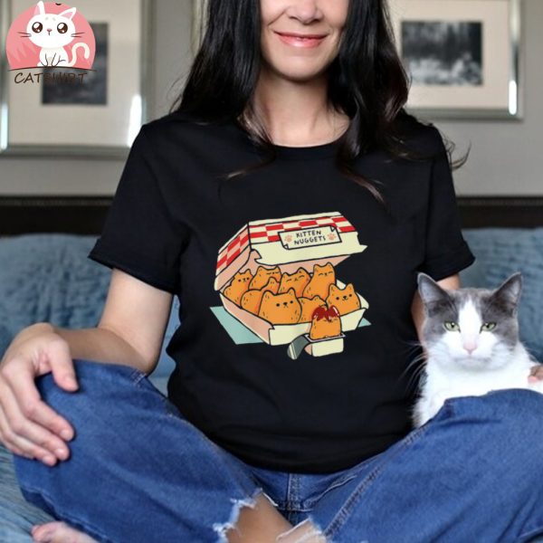 Kitten Nuggets Fast Food Cat Shirt