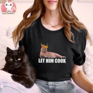 Let Him Cook Big Floppa T shirt