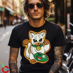 Lucky Sushi Cat T Shirt