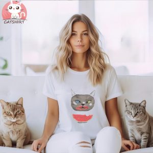 Mac Watermelon Cat shirt