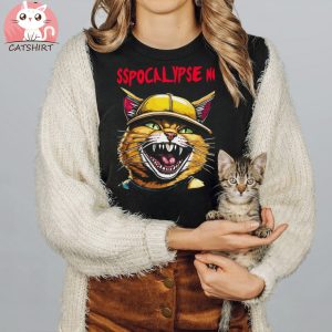 Mean Hissing Cat Hisspocalypse Now T shirt