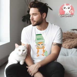 Melon Milk Cat T shirt