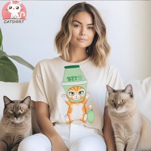 Melon Milk Cat T shirt