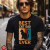 Mens Best Cat Dad Ever Funny Daddy Father Day Plus Size Shirt