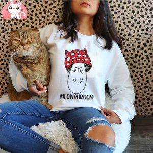 Meowshroom Cat Shirt, Funny Cat Shirt