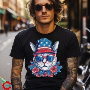 Meowy 4th Of July Shirt