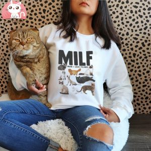 Milf Man I Love Felines Funny Cats T Shirt, Cat Shirt, Cat Lover Shirt, Man I Love Felines Shirt, Milf Shirt, Funny Cat Gift Shirt