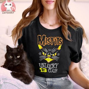 Misfits Unlucky 13 Boyfriend Fit Girls T Shirt