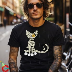 Mummy Cat Kids T Shirt