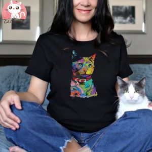 NEON QUEEN CAT T SHIRT