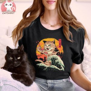 Neko Sushi Wave T Shirt