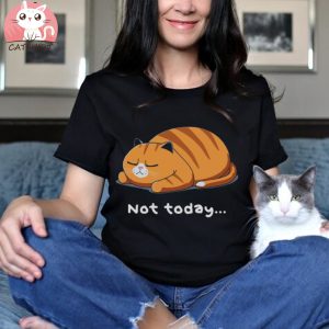 Not Today Ginger Cat Shirt