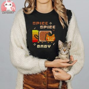 Nyan Cat Spice Spice Baby Womens T Shirt