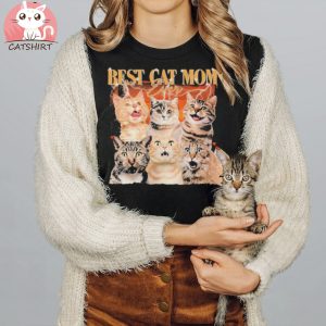 Official Best Cat Mom Ever T shirt