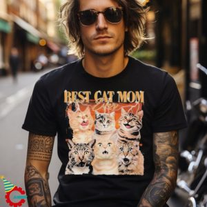 Official Best Cat Mom Ever T shirt