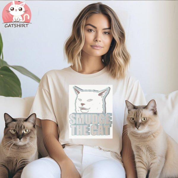 Official Funny Smudge The Cat shirt