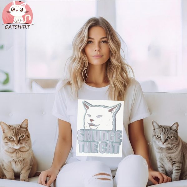 Official Funny Smudge The Cat shirt