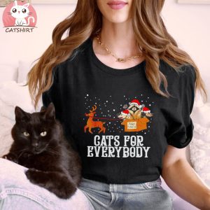 Official cats for everybody Christmas shirt