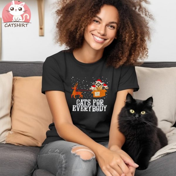 Official cats for everybody Christmas shirt