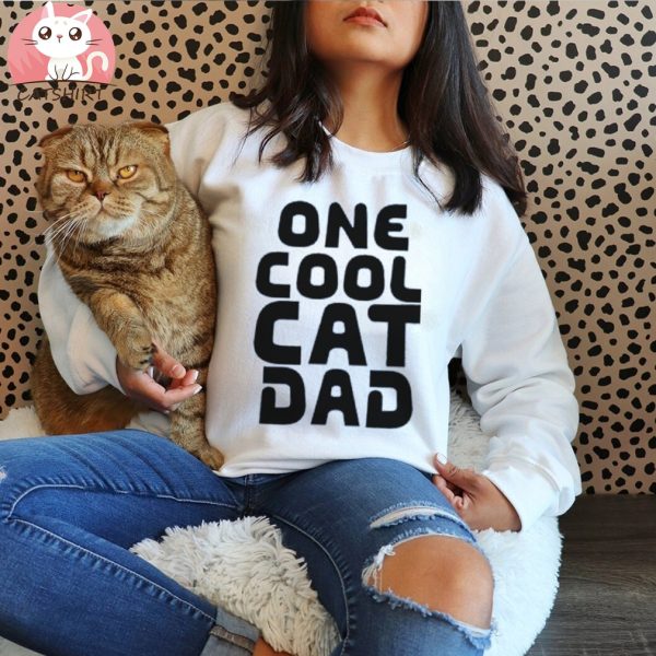 One Cool Cat Dad T Shirts