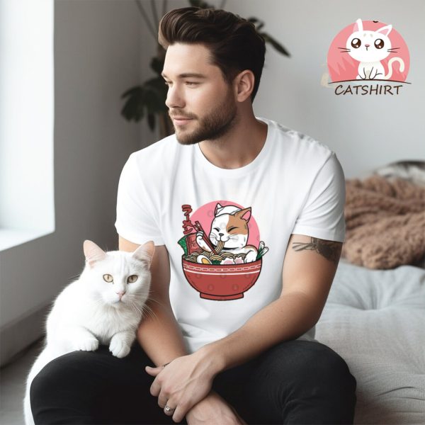 Onsen Cat Ramen T Shirt