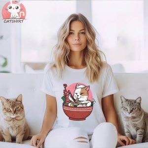 Onsen Cat Ramen T Shirt