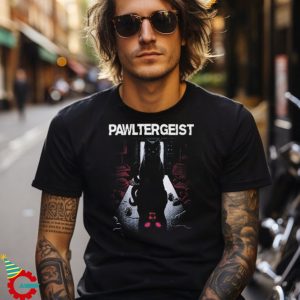 PAWLTERGEIST MEN'S BLACK T SHIRT