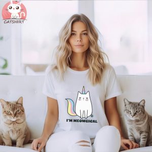 POP FACTORY MEOWGICAL LADIES PEPPERMINT SHIRT