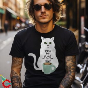 Paw me Coffee Cat Value T Shirt