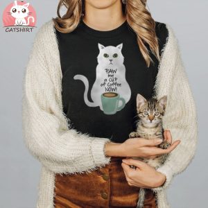 Paw me Coffee Cat Value T Shirt