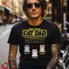 Personalized Best Cat Dad In The Galaxy T Shirt