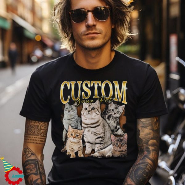 Pet Custom Your Own Photo Here Unisex T shirt