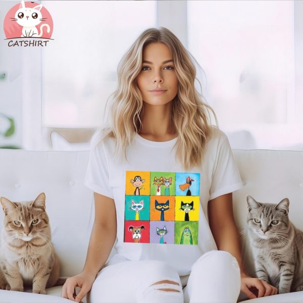 Pete The Cat And Friends Women's Short Sleeve Graphic T Shirts