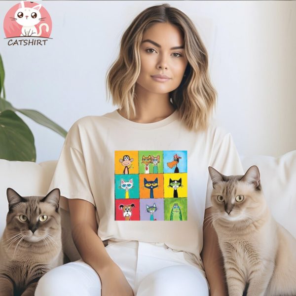 Pete The Cat And Friends Women's Short Sleeve Graphic T Shirts