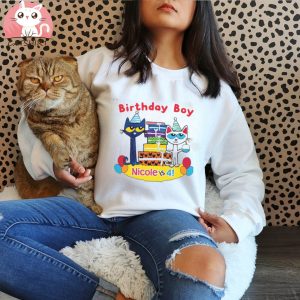 Pete The Cat Birthday Shirt