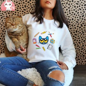 Pete the Kitty Teacher Sweater Shirt