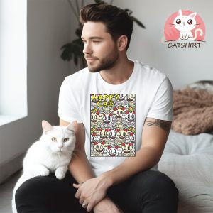 Popkiller Artist Series Taigashi Happy Cat Youth T shirt