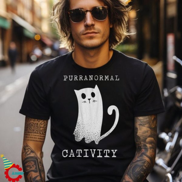 Purranormal Cativity Ghost Cat Shirt