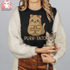 Purrtato Cat Potato Cat Lover Idaho Potatoes Shirt