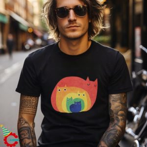 Rainbow Cats Classic T Shirt