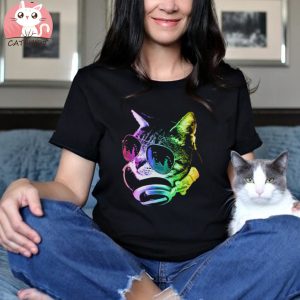 Rainbow Music Cat Essential T Shirt