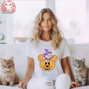 Retro Disney Aristocats Marie Cat Witch Halloween Costume Shirt