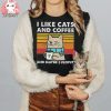 Retro Vintage Cats Lover T Shirt