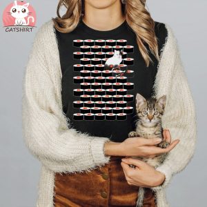 Sashimi Sushi Cats T shirt