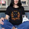 Scary Cat Halloween T Shirt