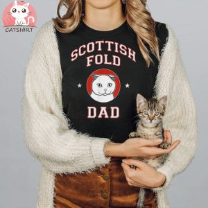 Scottish Fold Cat Dad Unisex Shirt