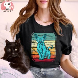 Sphynx Ca Blue Cats Funny Mom And Cat Dad Gift Shirt