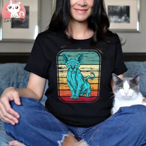 Sphynx Ca Blue Cats Funny Mom And Cat Dad Gift Shirt