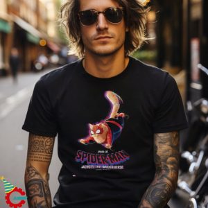 Spider Man Across The Spider Verse Spider Cat Poster T Shirt