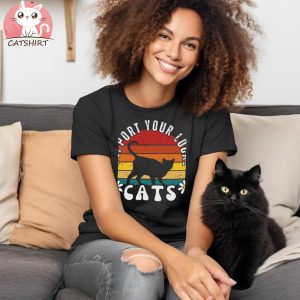 Support Your Local Cats Vintage T shirt